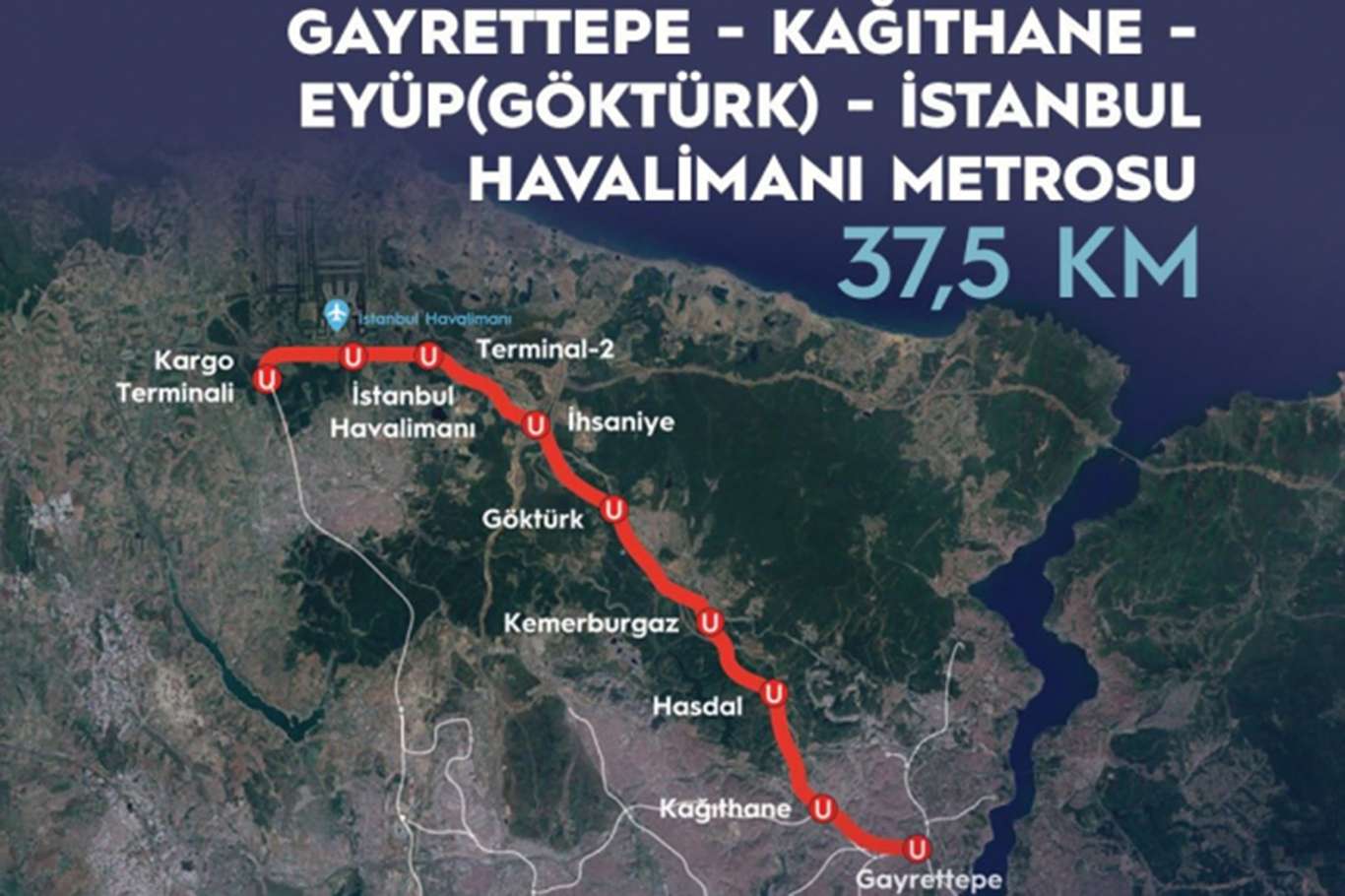 İstanbul Havalimanı-Gayrettepe Metro Hattı'nda ilk test sürüşü bugün yapılacak İstanbul Havalimanı-Gayrettepe Metro Hattı'nda ilk test sürüşü bugün yapılacak